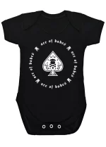 Ace of Spades Babes Baby Grow Motorhead Baby Clothes Bodysuit