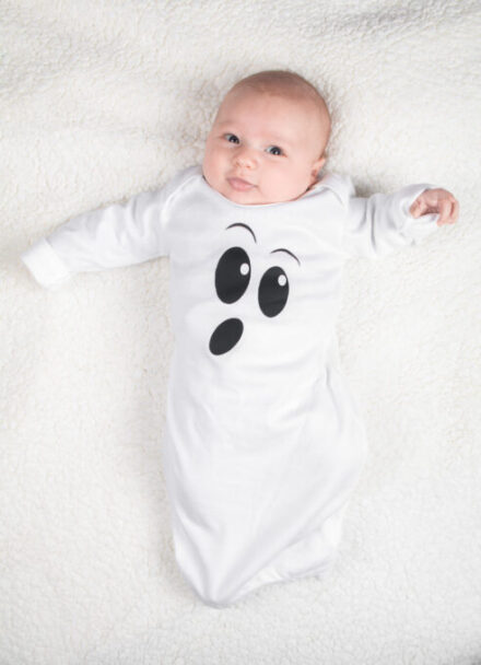 Baby Halloween Costume | Cute Ghost Baby Costume | BABY MOO'S