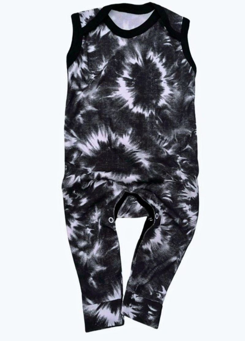 Tie dye sales romper baby