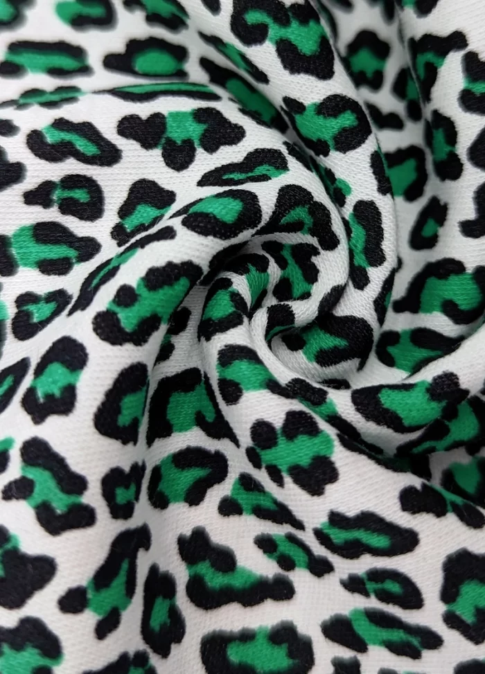 Emerald Green Leopard Print Baby Clothes Cotton