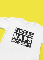 Funny Kids T-shirt Big Naps Hip Hop Baby & Toddler Tee