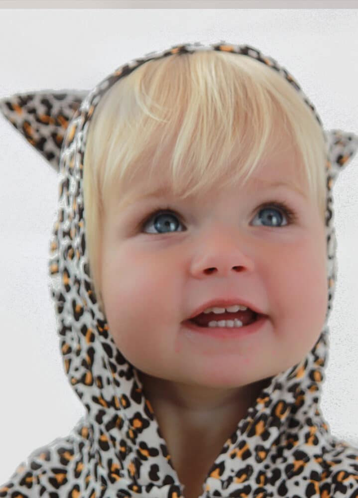 Animal print clearance romper baby