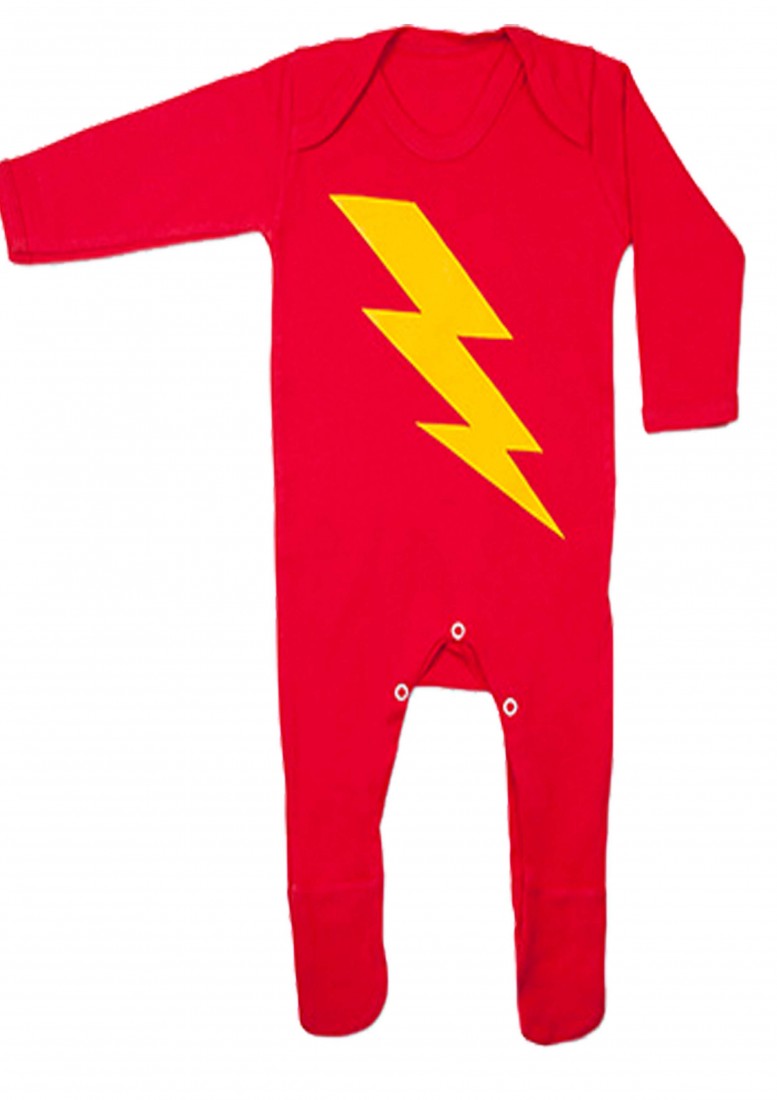 Superhero Baby Sleepsuit : Superhero Baby Clothes UK