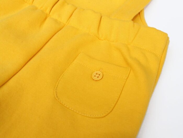 Yellow Toddler Dungarees